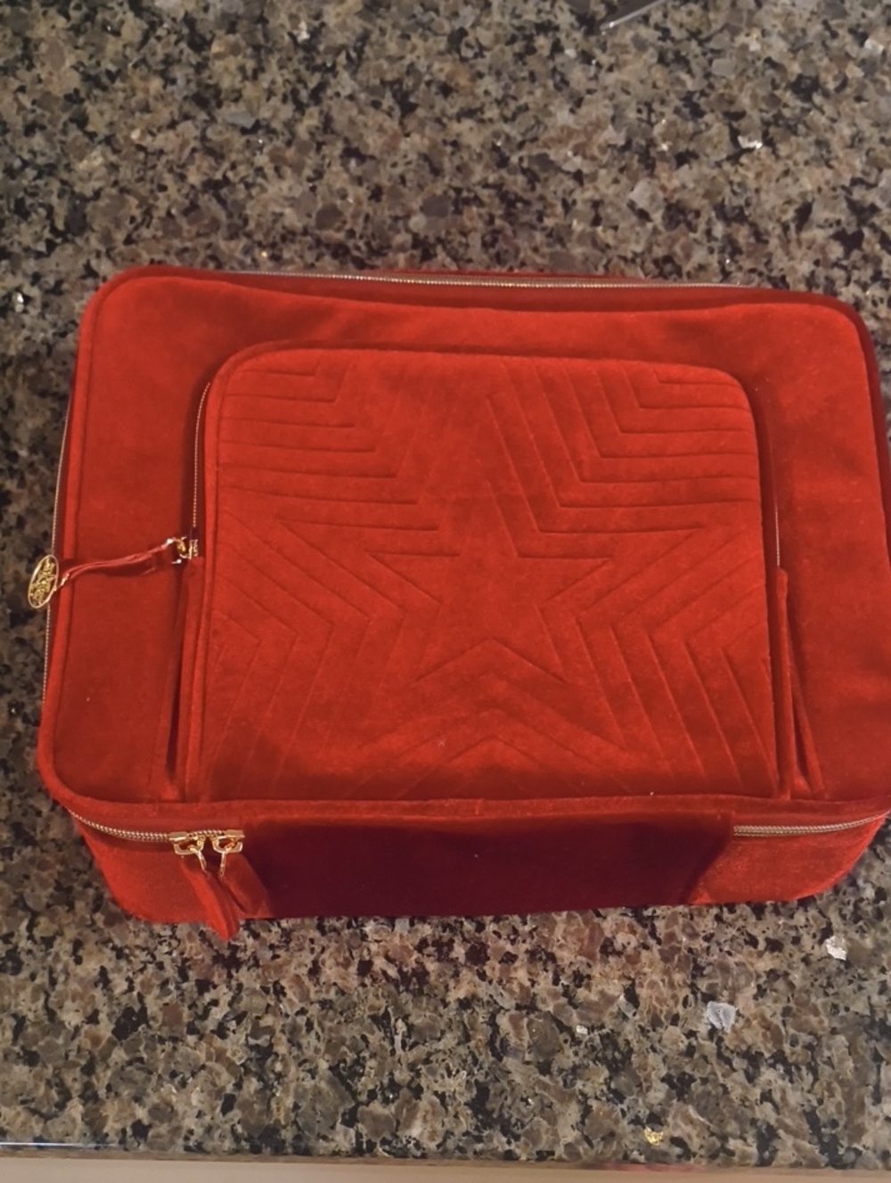 Estee Lauder Red and Yellow Cosmetic Box